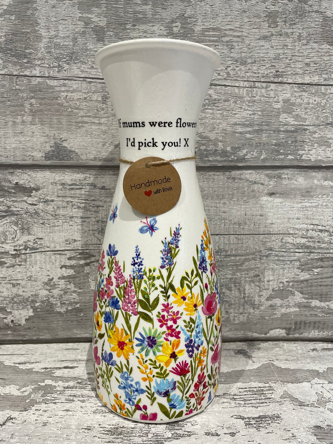 Mum vase - Wildflower