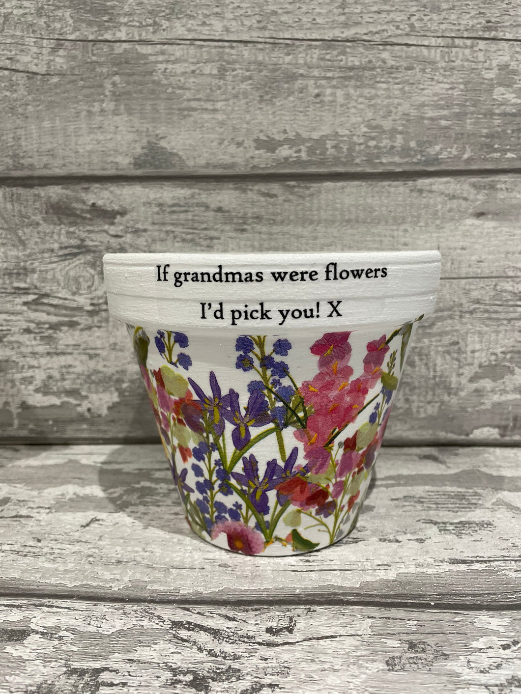 Grandma plant pot - Flowers