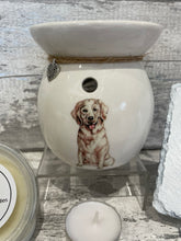 Load image into Gallery viewer, Golden Retriever wax burner gift set
