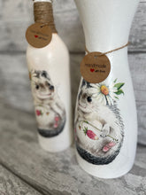 Load image into Gallery viewer, Hedgehog vase and light up bottle set
