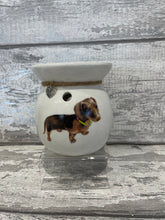 Load image into Gallery viewer, Chocolate dachshund / sausage dog wax burner
