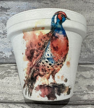 Load image into Gallery viewer, Pheasant  plant pot
