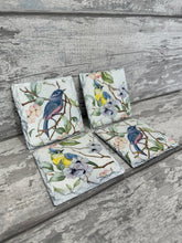 Load image into Gallery viewer, Birds slate coasters
