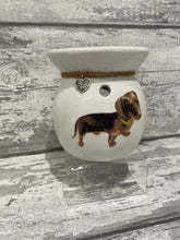 Load image into Gallery viewer, Chocolate dachshund / sausage dog wax burner
