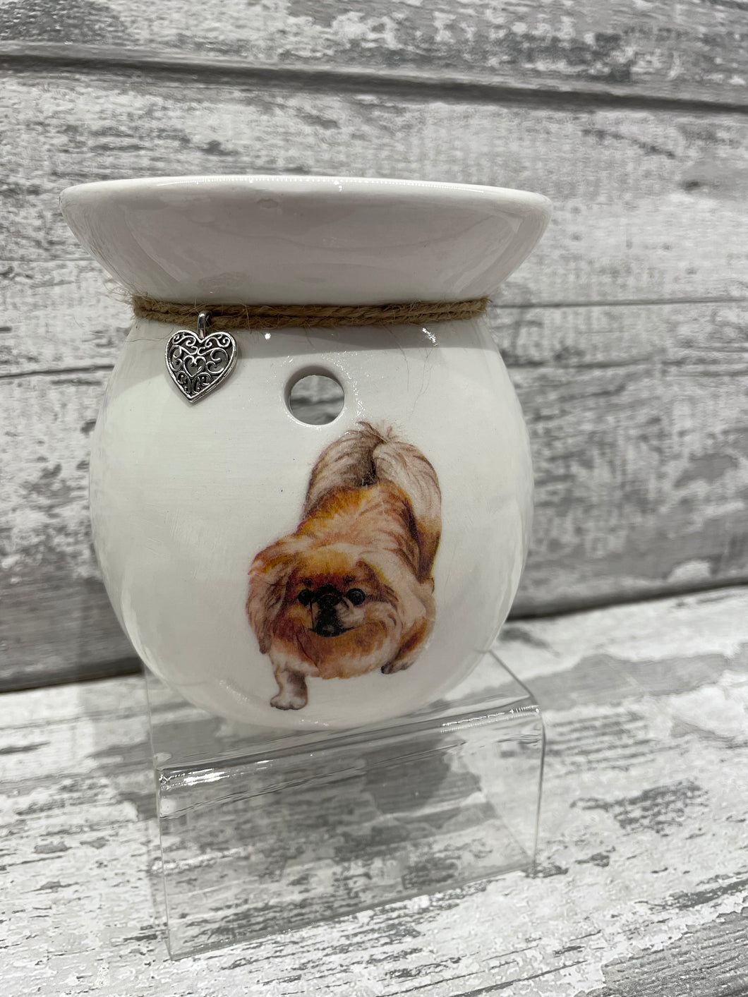 Shitzu dog wax burner