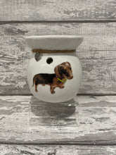 Load image into Gallery viewer, Chocolate dachshund / sausage dog wax burner
