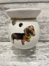 Load image into Gallery viewer, Chocolate dachshund / sausage dog wax burner
