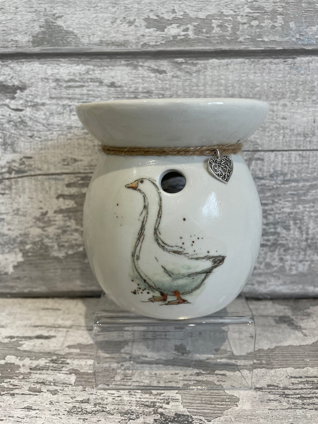 Goose wax burner