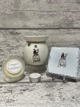 Load image into Gallery viewer, Frenchie wax burner gift set
