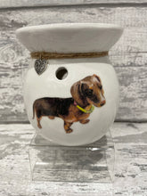 Load image into Gallery viewer, Chocolate dachshund / sausage dog wax burner
