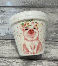 Load image into Gallery viewer, Pig plant pot
