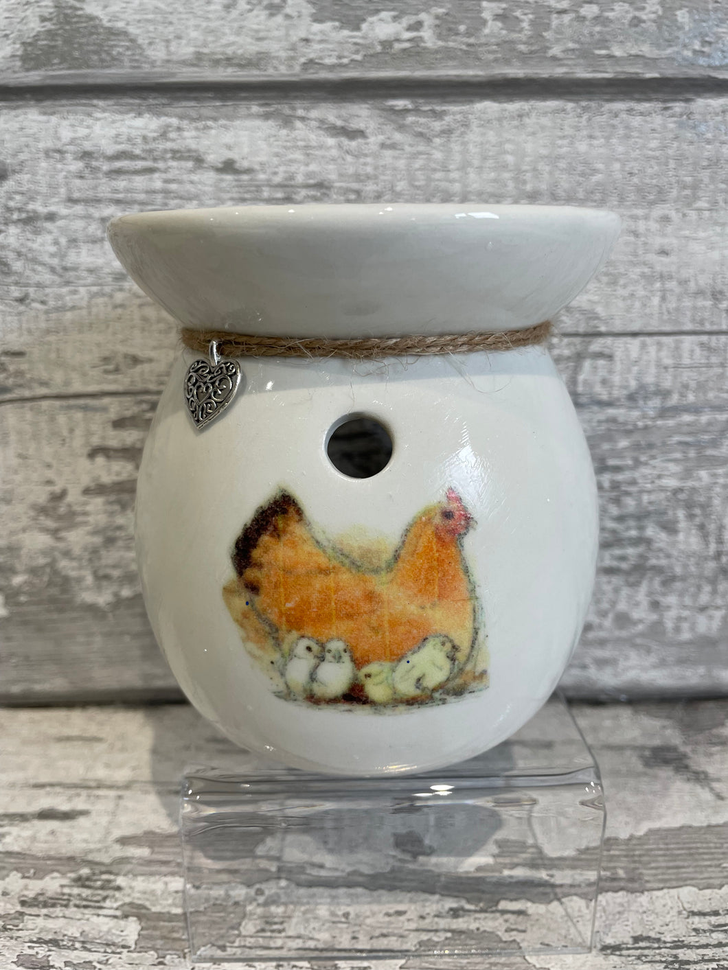 Chicken wax burner