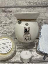 Load image into Gallery viewer, Frenchie wax burner gift set
