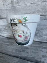 Load image into Gallery viewer, Hedgehog plant pot
