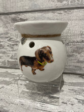 Load image into Gallery viewer, Chocolate dachshund / sausage dog wax burner
