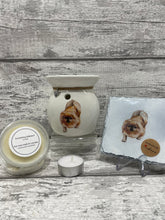 Load image into Gallery viewer, Shitzu dog wax burner gift set
