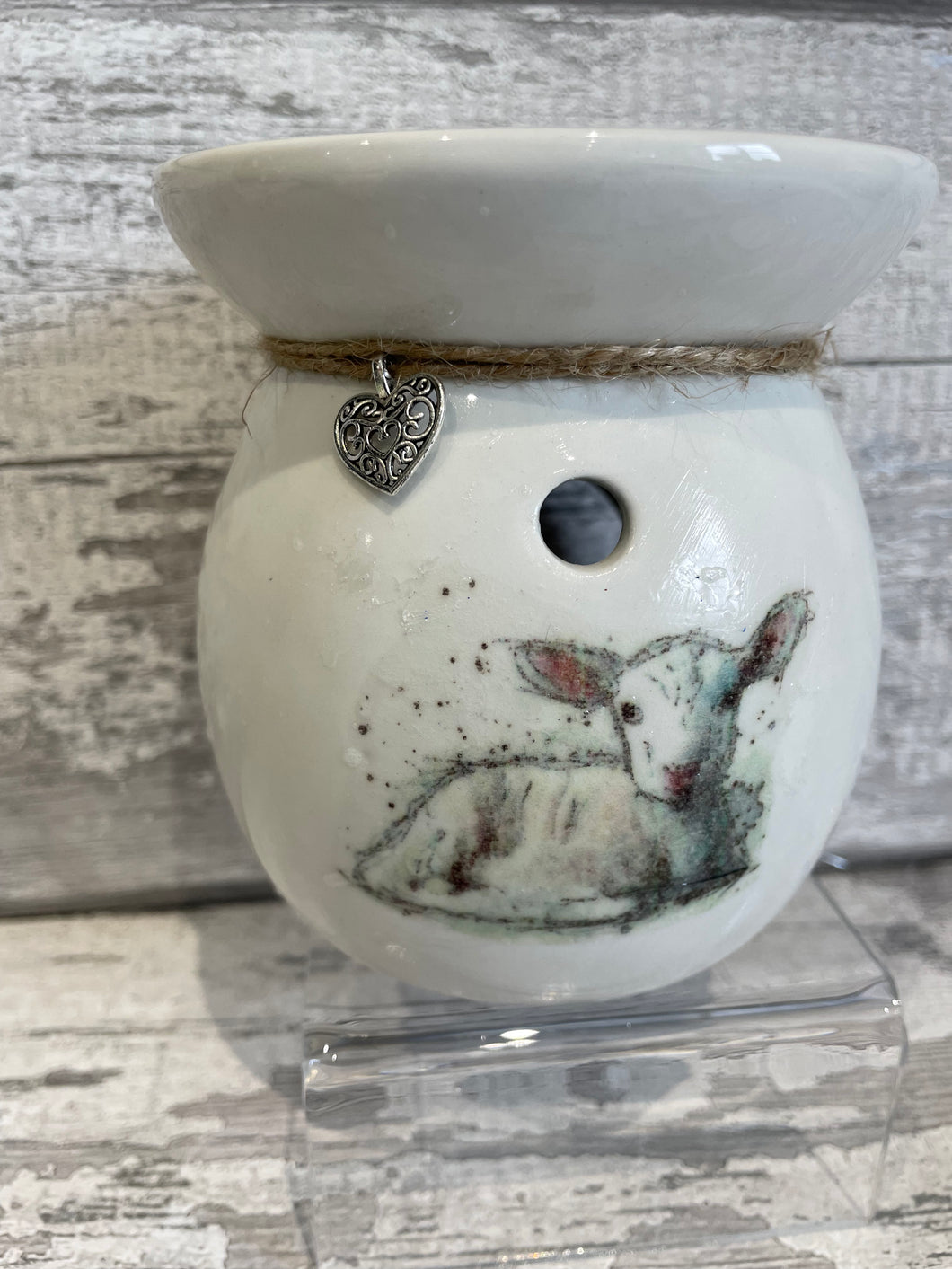 Lamb wax burner